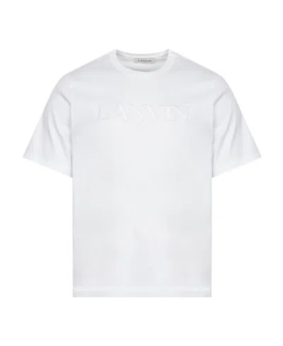 Lanvin Logo-print T-shirt In White