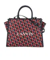 Lanvin Logo-print Tote Bag In Black