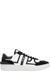Lanvin Sneaker "clay" In Optic White Black