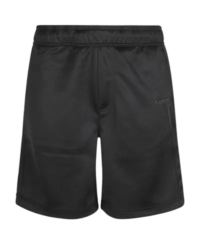 Lanvin Logo Shorts In Black