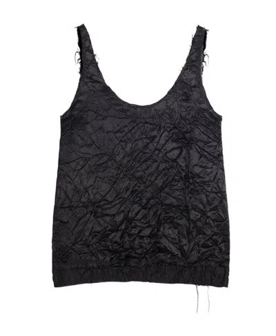 Lanvin Logo Sling In Black