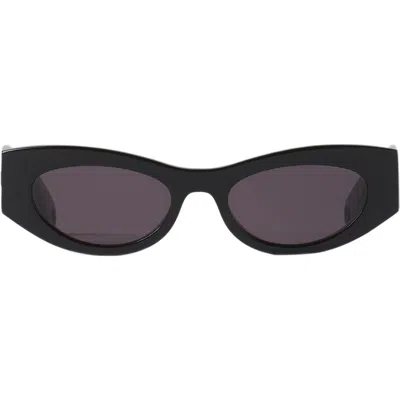 Lanvin Logo Sunglasses In Black