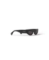 Lanvin Logo Sunglasses In Black/gray Solid