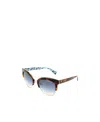 Lanvin Logo Sunglasses In Blue