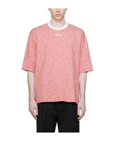 Lanvin Logo T-shirt In Pink