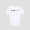 Lanvin Logo Print T-shirt In White