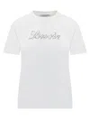 Lanvin Logo T-shirt In White
