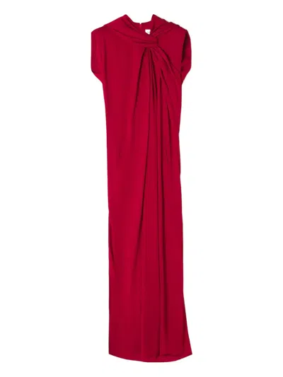 LANVIN LANVIN LONG DRAPED DRESS