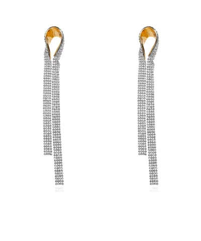 Lanvin Long Earrings In Silver