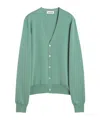 Lanvin Merino Cardigan In Green
