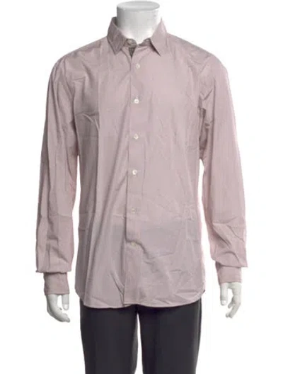 Pre-owned Lanvin Long Sleeve Dress Shirt In Neutrals