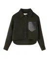 Lanvin Long Sleeve Jacket In Black