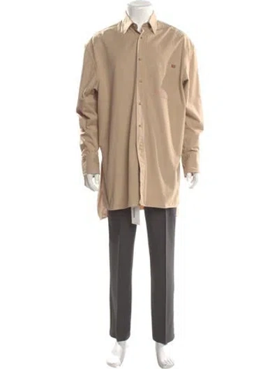 Pre-owned Lanvin Long Sleeve Shirt In Neutral