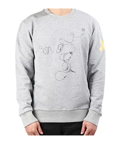 Lanvin Long Sleeve Sweatshirt In White