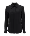 Lanvin Women Crepe De Chine Shirt In Black