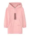 Lanvin Long-sleeved Hooded Dress In Pink