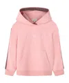 Lanvin Long-sleeved Hooded Sweatshirt In Pink