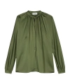 Lanvin Long-sleeved Shirt In Green