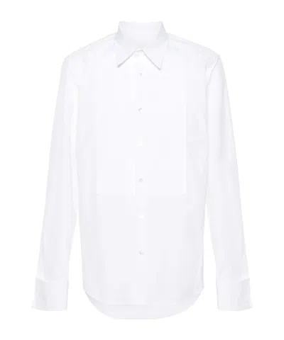 Lanvin Long-sleeved Shirt In White