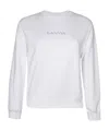 Lanvin Cotton Sweatshirt In White