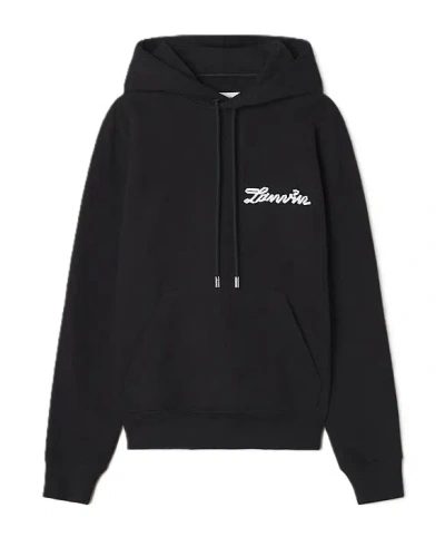 Lanvin Long-sleeve Sweatshirt In Black