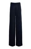 Lanvin Loose-fitted Trousers In Blue