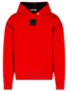 Lanvin 'loose' Red Wool Blend Sweatshirt Men In Red