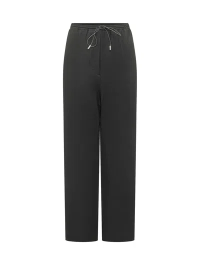 Lanvin Loose-fit Trousers In Black