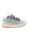 Lanvin Curb Sneakers In Blue