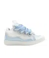 Lanvin Low Lace-up Sneakers In White