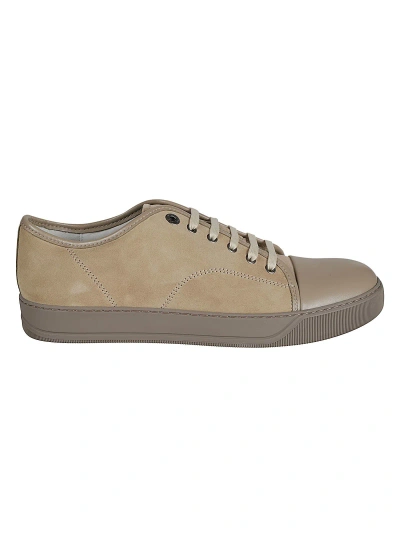 Lanvin Low Top Classic Sneakers In Brown