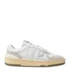 Lanvin Low Top Leather Sneakers In White