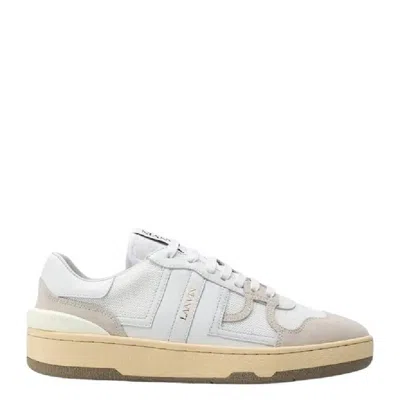 LANVIN LANVIN LOW TOP LEATHER SNEAKERS