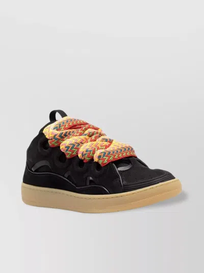 Lanvin Sneakers Curb Shoes In Black