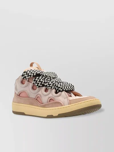 Lanvin Low Top Sneakers Contrasting Sole