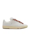 Lanvin Leather Sneakers In Gray
