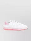 Lanvin Leather Clay Sneakers In White