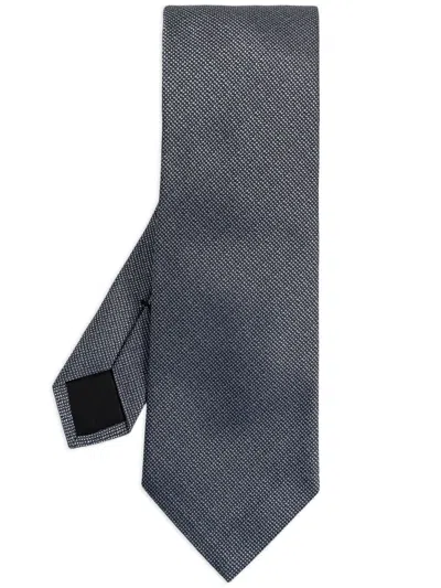 Lanvin Lurex Detailing Tie In Grey