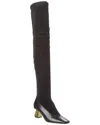 Lanvin M & E Suede Over-the-knee Boot In Black