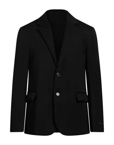 Lanvin Man Blazer Black Size 42 Wool