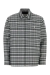 Lanvin Tartan Overshirt Jacket In Multicolor
