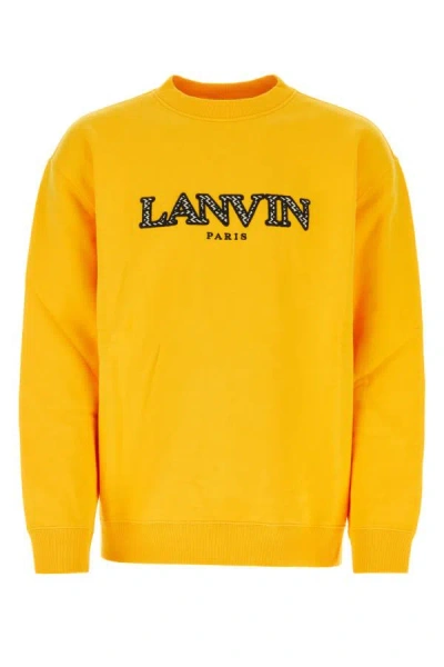Lanvin Man Felpa In Multicolor