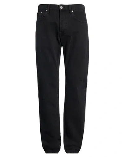 Lanvin Man Jeans Black Size 36 Cotton
