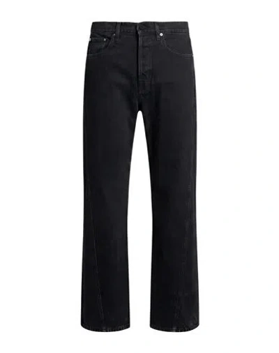 Lanvin Man Jeans Black Size 36 Cotton
