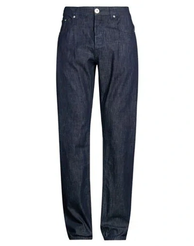 Lanvin Man Jeans Blue Size 28 Cotton