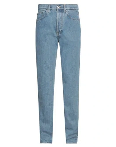 Lanvin Man Jeans Blue Size 33 Cotton