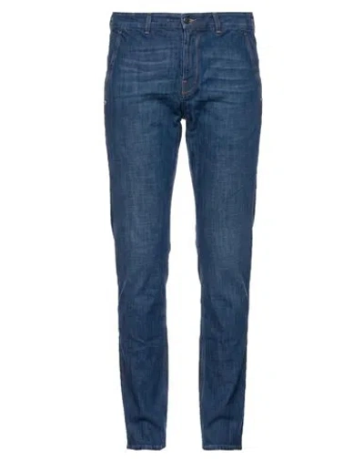 Lanvin Man Jeans Blue Size 34 Cotton