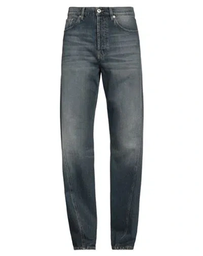 Lanvin Man Jeans Blue Size 36 Cotton