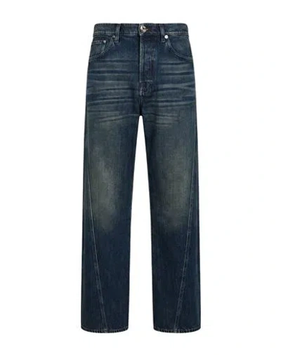 Lanvin Man Jeans Blue Size 36 Cotton
