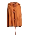 Lanvin Man Overcoat & Trench Coat Orange Size 36 Cotton In Orange